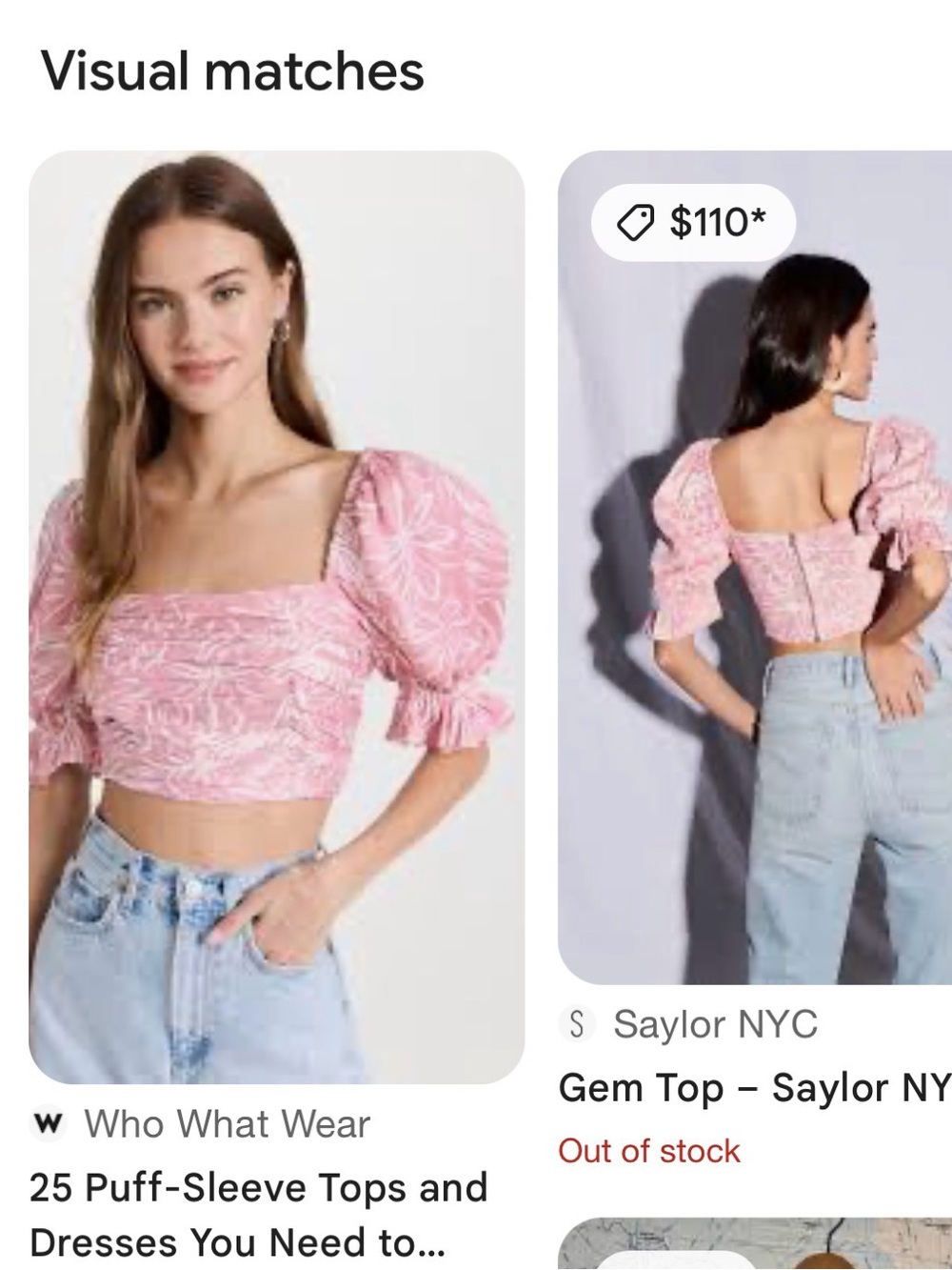 Saylor gem top nwot - Picture 1 of 4